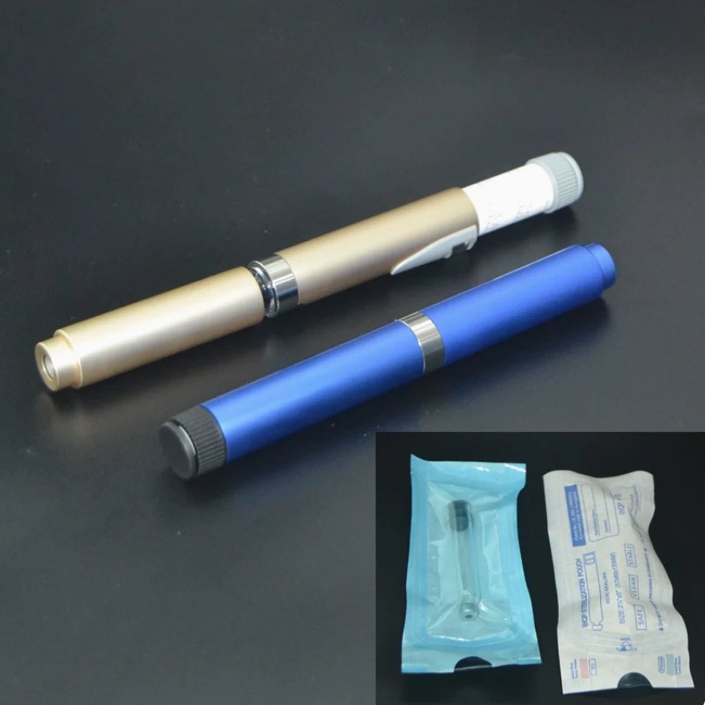 Tattoo Pen Card Bottle Magic Pen Tip 4 6 8mm Fill Bottle Cartridges Cassette Bottle for Lilly Injection Pen Medical Aesthetics