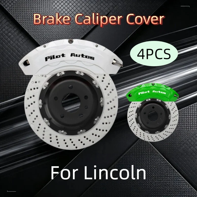 Aluminum Alloy Brake Caliper Covers Kit Front Rear Exterior Mod Accessories For Lincoln Z Aviator Nautilus Corsair Navigator MKC