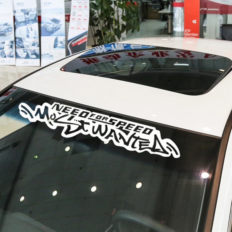Car Stickers Need For Speed NFS Most Wanted Racing Reflective Decoration For Windshield Trunk Bumper Motorcycles Computer Laptop image 4