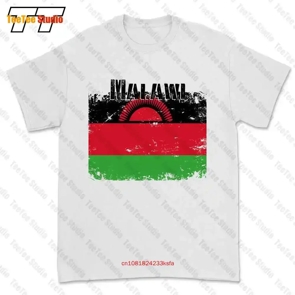 T-shirt souvenir avec drapeau du Malawi, carte de la ville, unité et liberté, fierté, L1HE