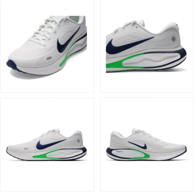 Nike FN0228-013 2026 Neue Herren-Laufschuhe, schwarz, rot, Mesh-Kissen, hervorragender Halt, reflektierende Sport-Sneaker – Detail 9