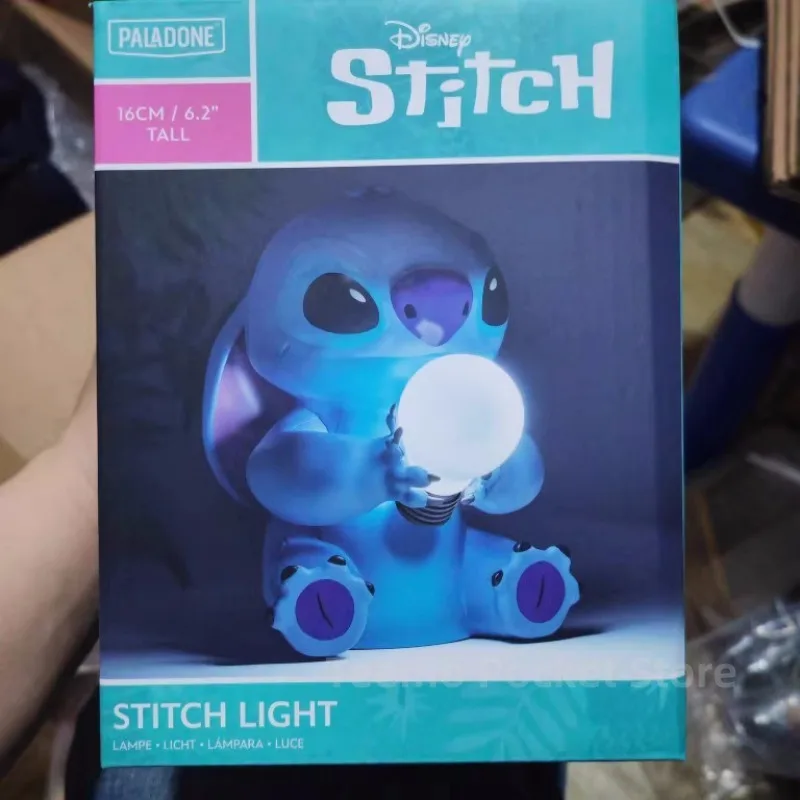 ليلو وستيتش ضوء الليل ديزني أنيمي اكسسوارات جديدة سطح المكتب الكرتون زخرفة غرفة المنزل Kawaii الديكور لعبة الأطفال هدية