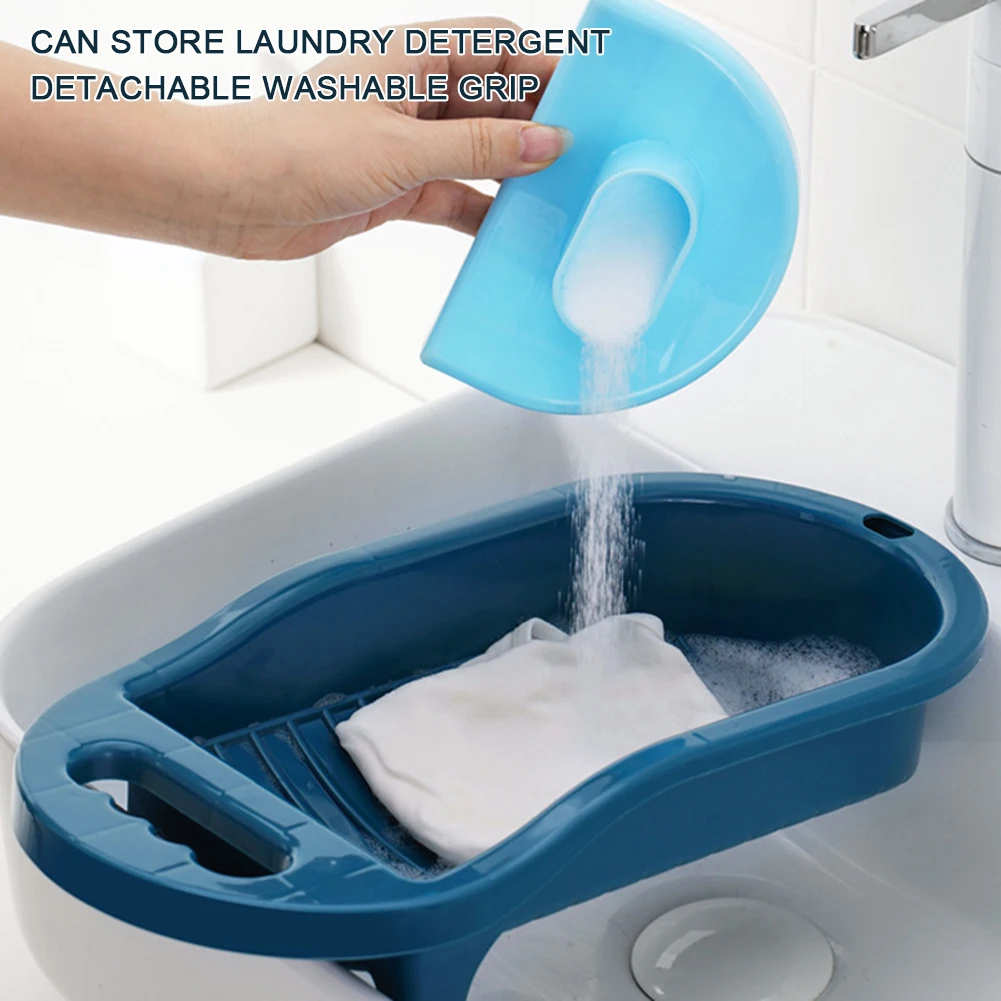 Multi-Purpose Laundry Scrub Board Mini Laundry Board For Hand Wash Clothes For Household Camping Underwear Socks Washboard