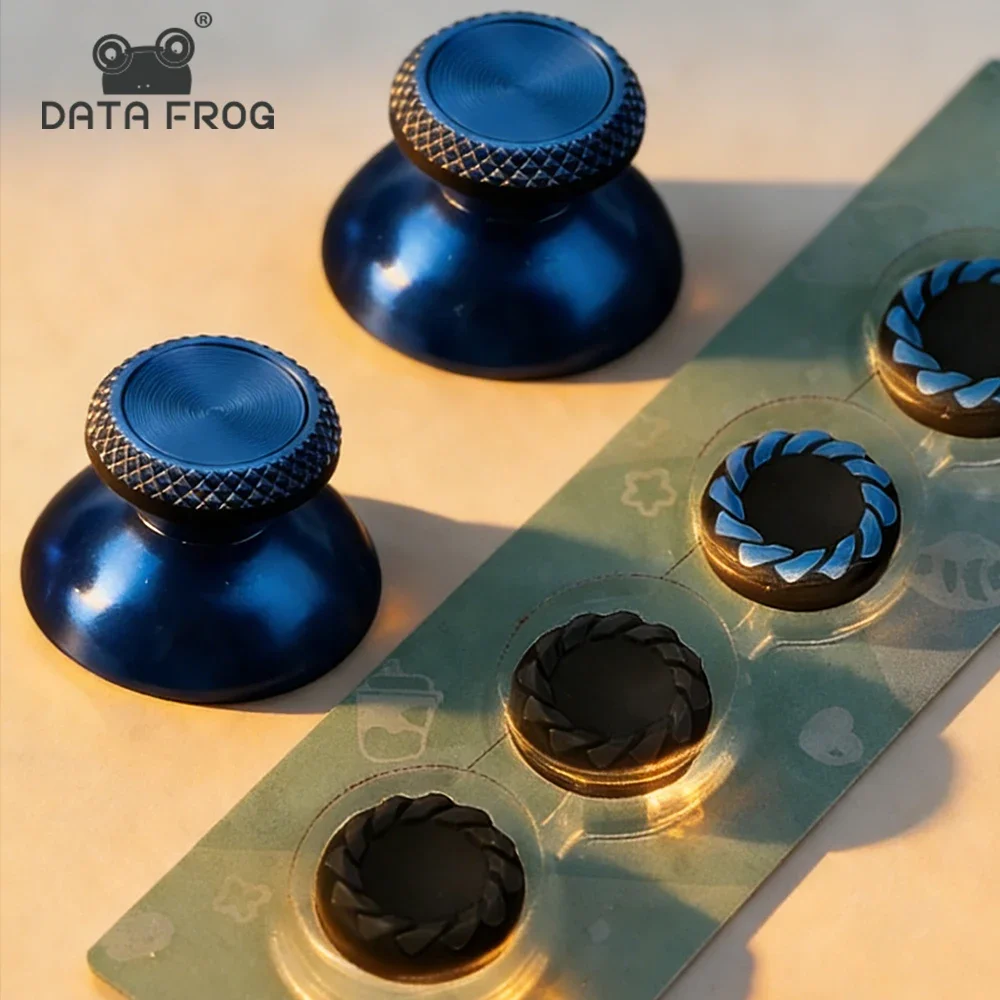 DATA FROG Aluminum Thumbsticks for PS5 Controller, Enhanced Grip Durable Install Custom Colors Gaming Accessories — product photo 1 of 1