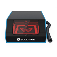 SCULPFUN B1 Enclosure Smokeproof Fireproof Protective Box with Fan for Laser Engraving Machine