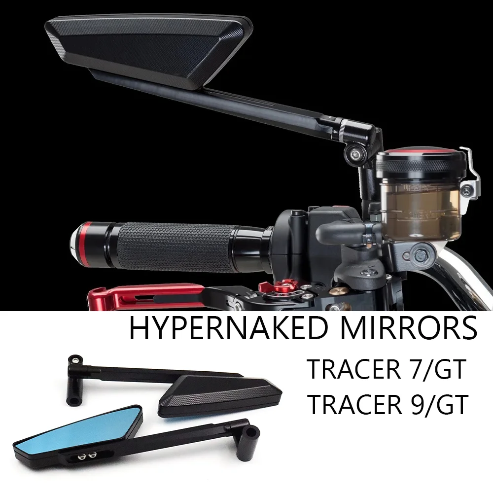 

Motorcycle Hypernaked Rearview for YAMAHA Tracer900 GT Tracer7 Adjustable Side Mirrors Tracer9 Tracer700 GT Accessories