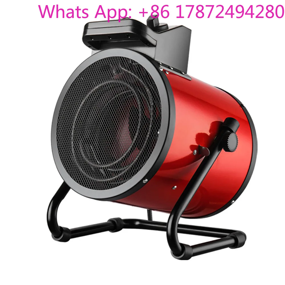 3KW  Heater Blower Office Fan Living Room Stainless Steel Heating Machine