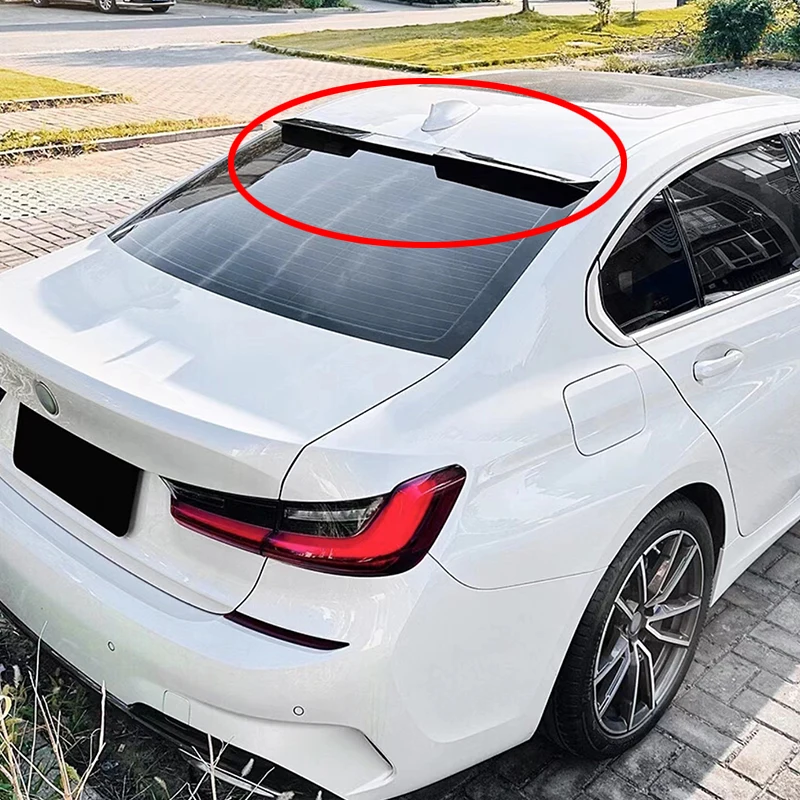 

Suitable for BMW 3 Series G20 320i 325i 330i Rear Window Roof Spoiler Wing Body Sports Modification Kit 2019 2020 2021 2022 2023