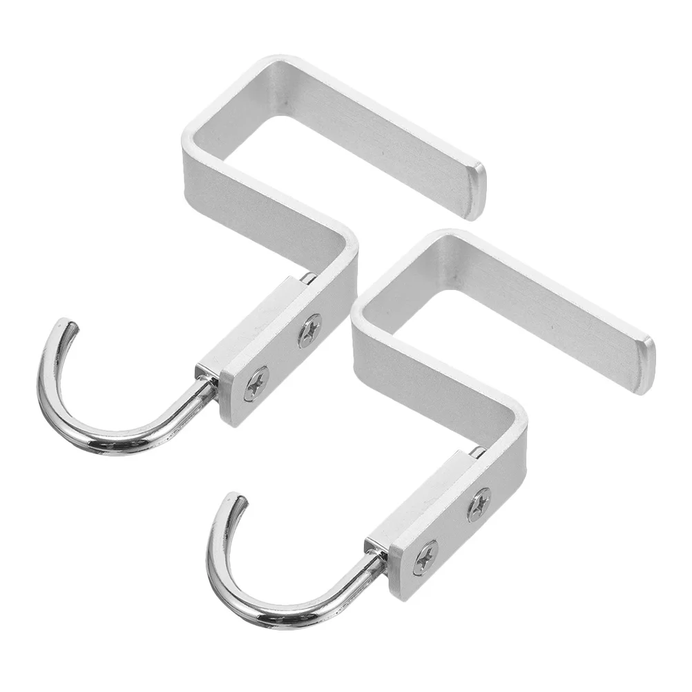 

2 Pcs Hanger Holder Table Bag Hook Multifunctional School Backpack for Desk Schoolbag Hooks