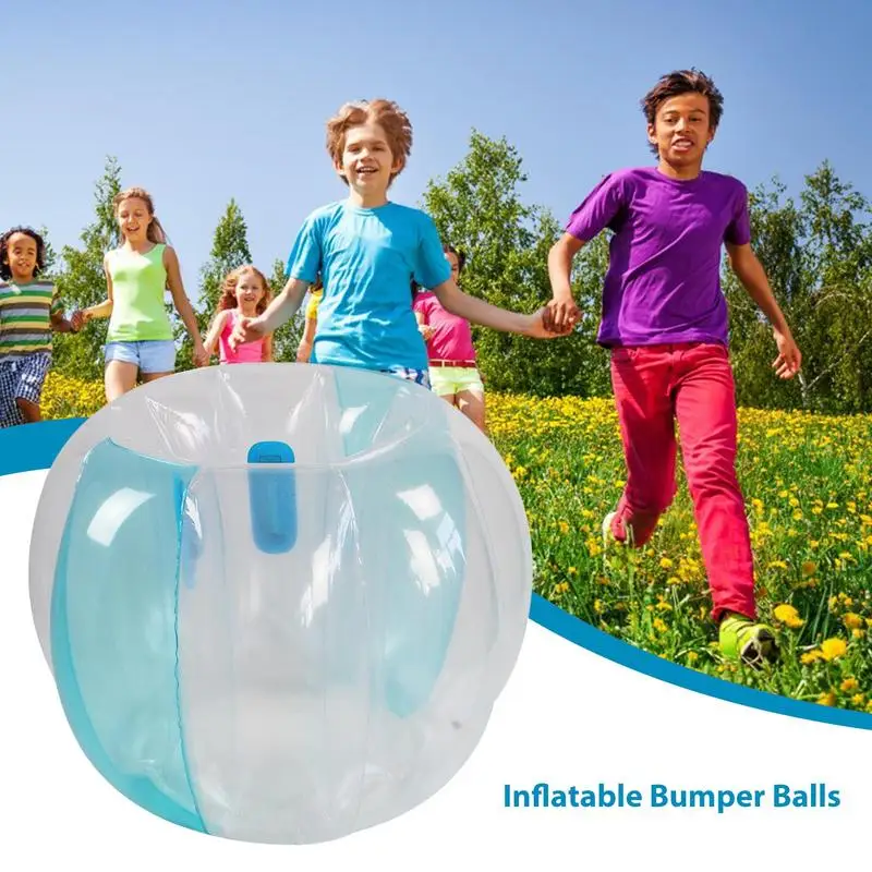 Inflatable Bumper Balls For Kids Human Hamster Ball Bubble Soccer Outdoor Team Game Play Toys Summer Bubble House Safe