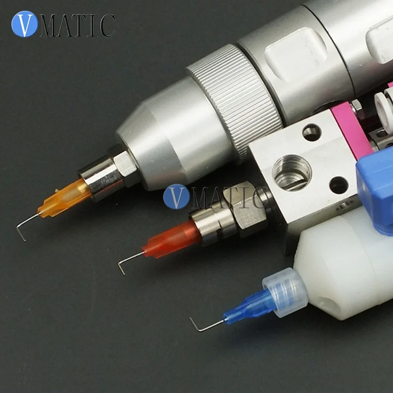 Gratis Verzending 100Pcs Te 90 Graden Gebogen Luer Lock Lijm Doseernaald Tip 1/2 Inch