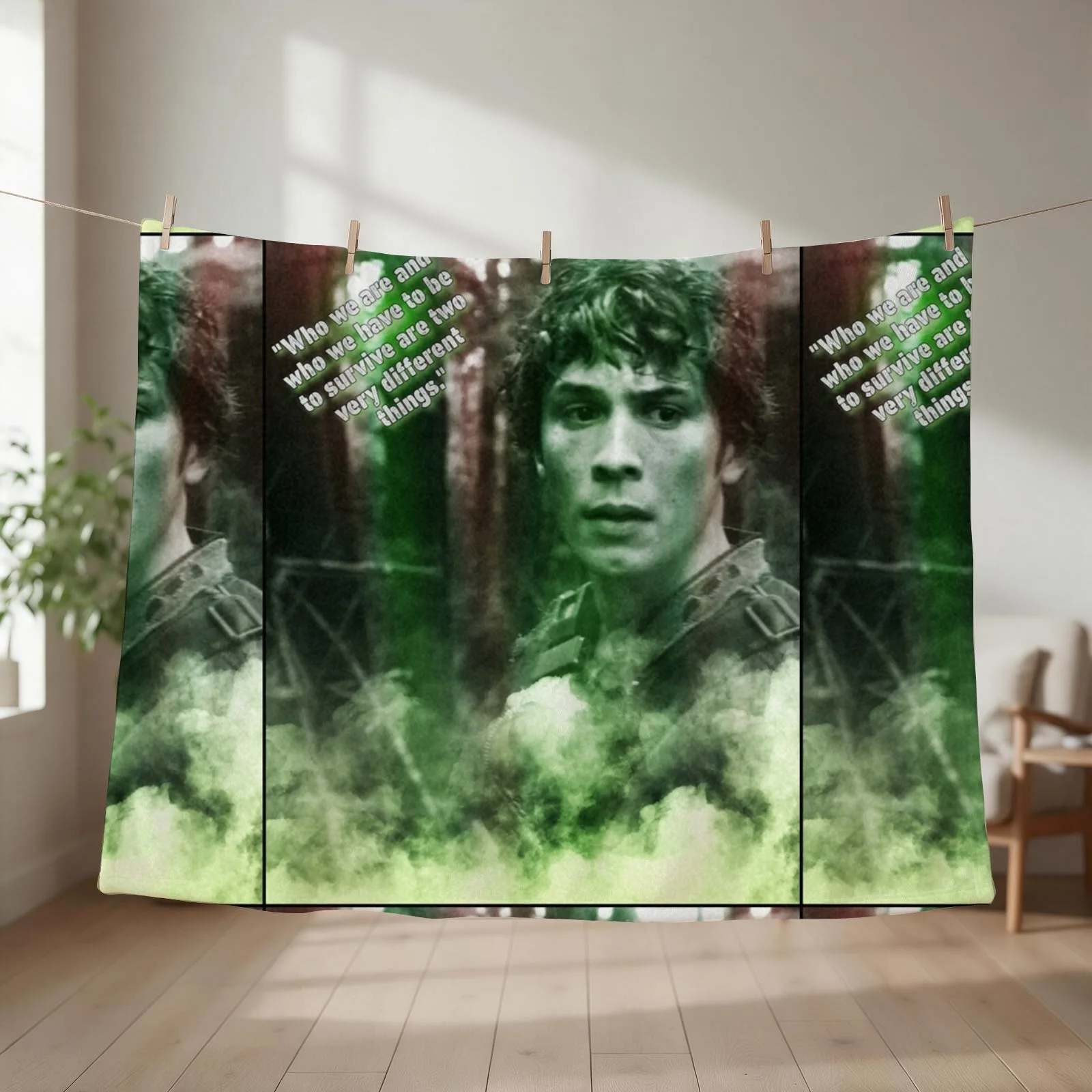 Bob Morley Survival Art Throw Blanket Designers Summer Beddings Tourist Thins Blankets