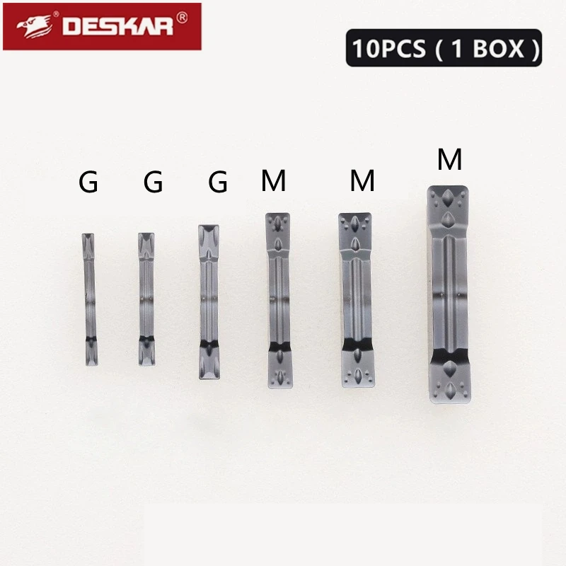 

Deskar Original Mgmn150 Mgmn200 Mgmn250 Mgmn300 Mgmn400 Mgmn500 g m Lda Cnc Lathe Cutting Carbide Inserts Turning Tools