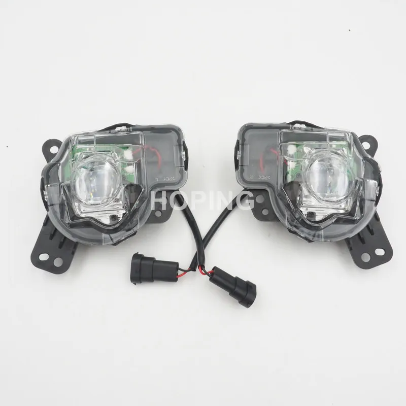 Hoping  1 Set  Fog Light Kit For MAZDA CX3 CX-3 2017 2018 2019 Grille Driving LED Fog Lamp With Wires switch set