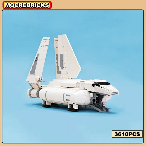 MOC Ultimate Collectibles UCS Sentinel 클래스 착륙 공예 빌딩 블록 우주선 조립 모델 벽돌 장난감 어린이 선물