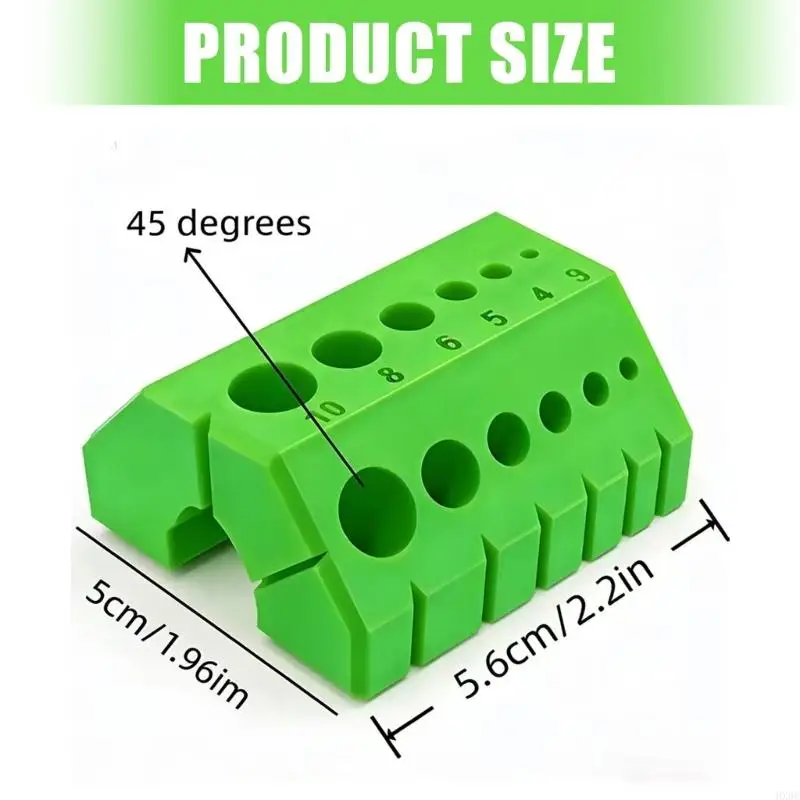 MultiAngle Drill Bit Sleeve 45°/90°Angles Drill Jig With Integrated Measurement Scale For noError Construction Work HX6C