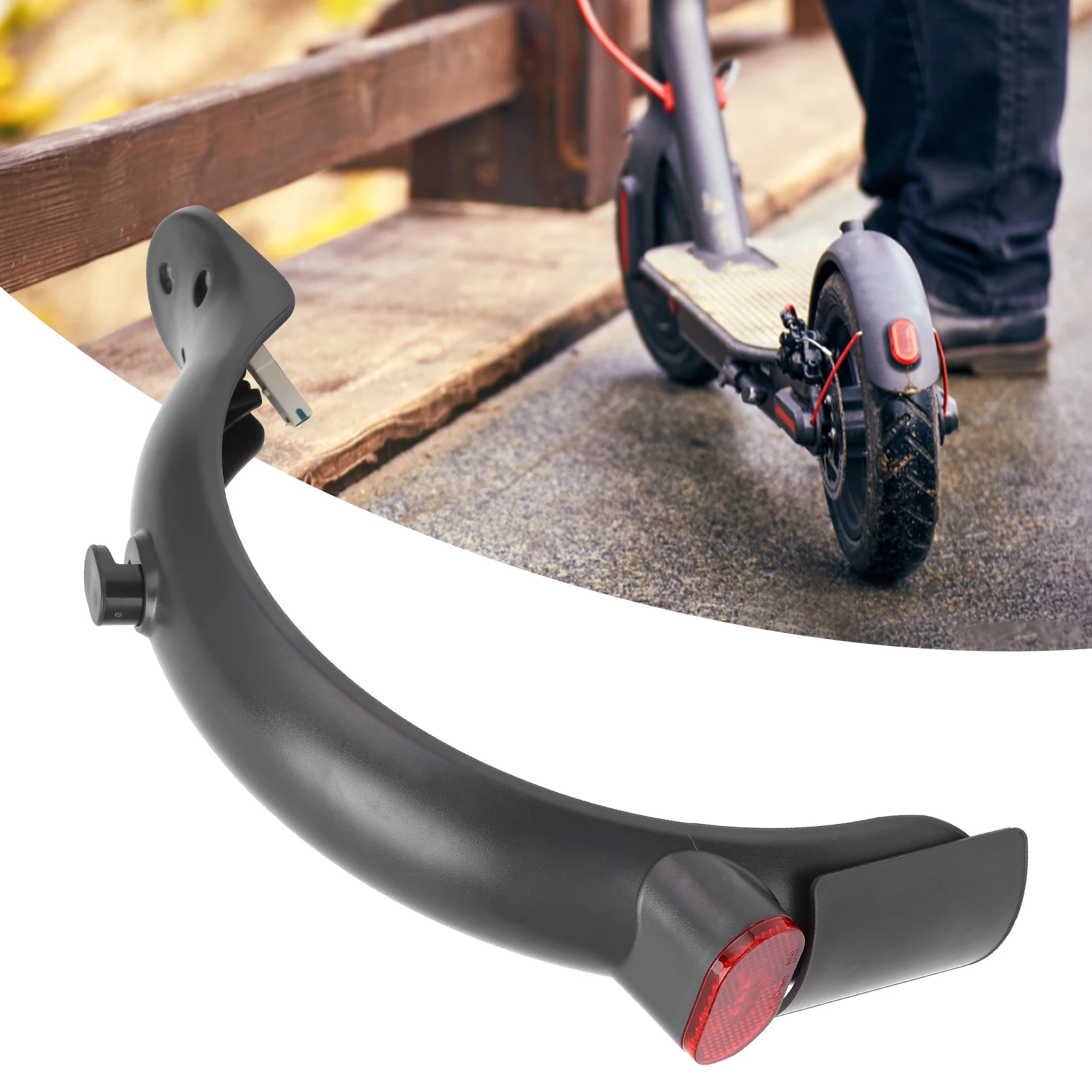 سكوتر كهربائي محمول مدمج، تصميم خلفي فريد من نوعه مع كتلة الضوء الخلفي لـ Mijia M365