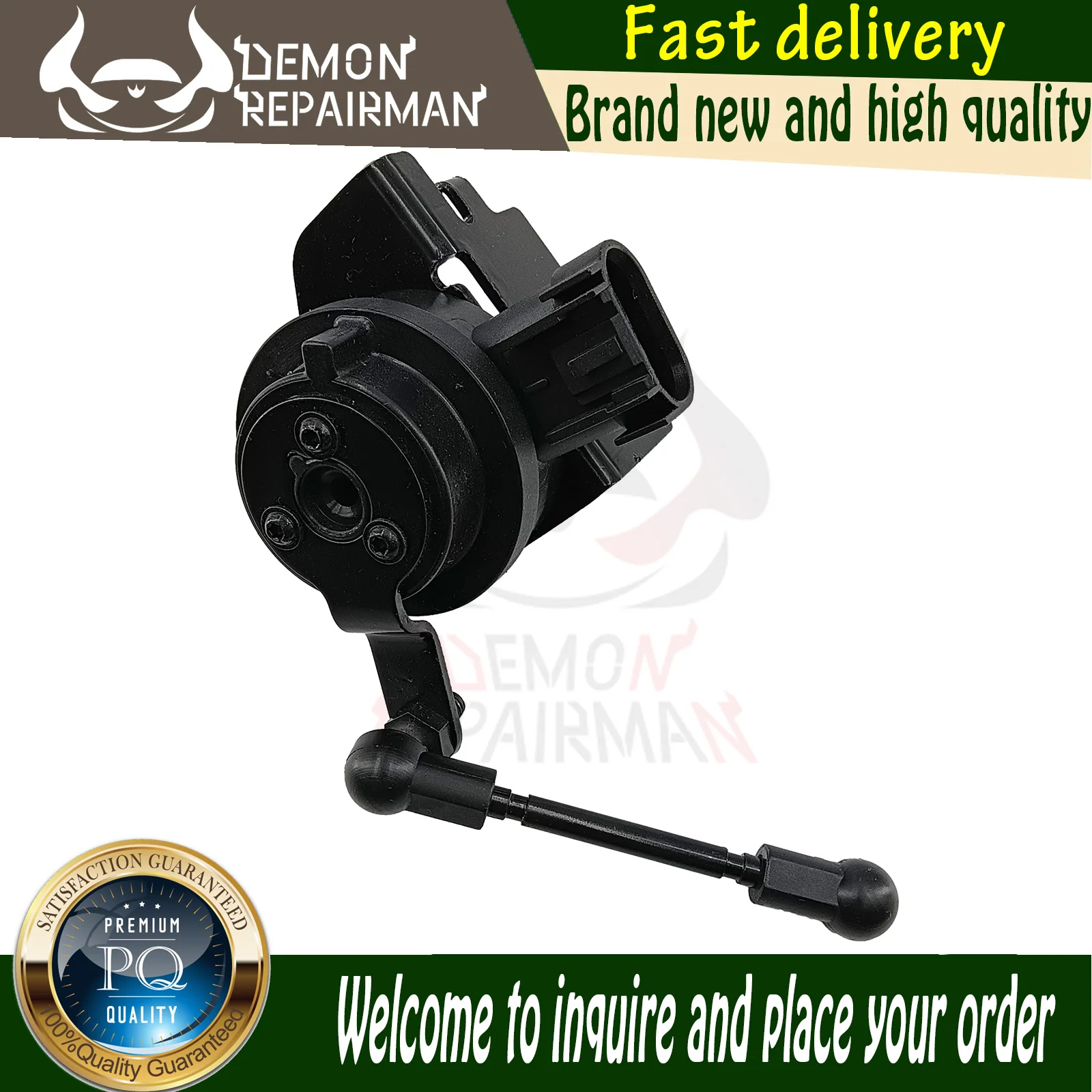 

23135904 23 110 567 ECX-CH-013 NEW Auto Car Parts Front Headlight Level Sensor Compatible with CHEVROLET CORVETTE 6.2L