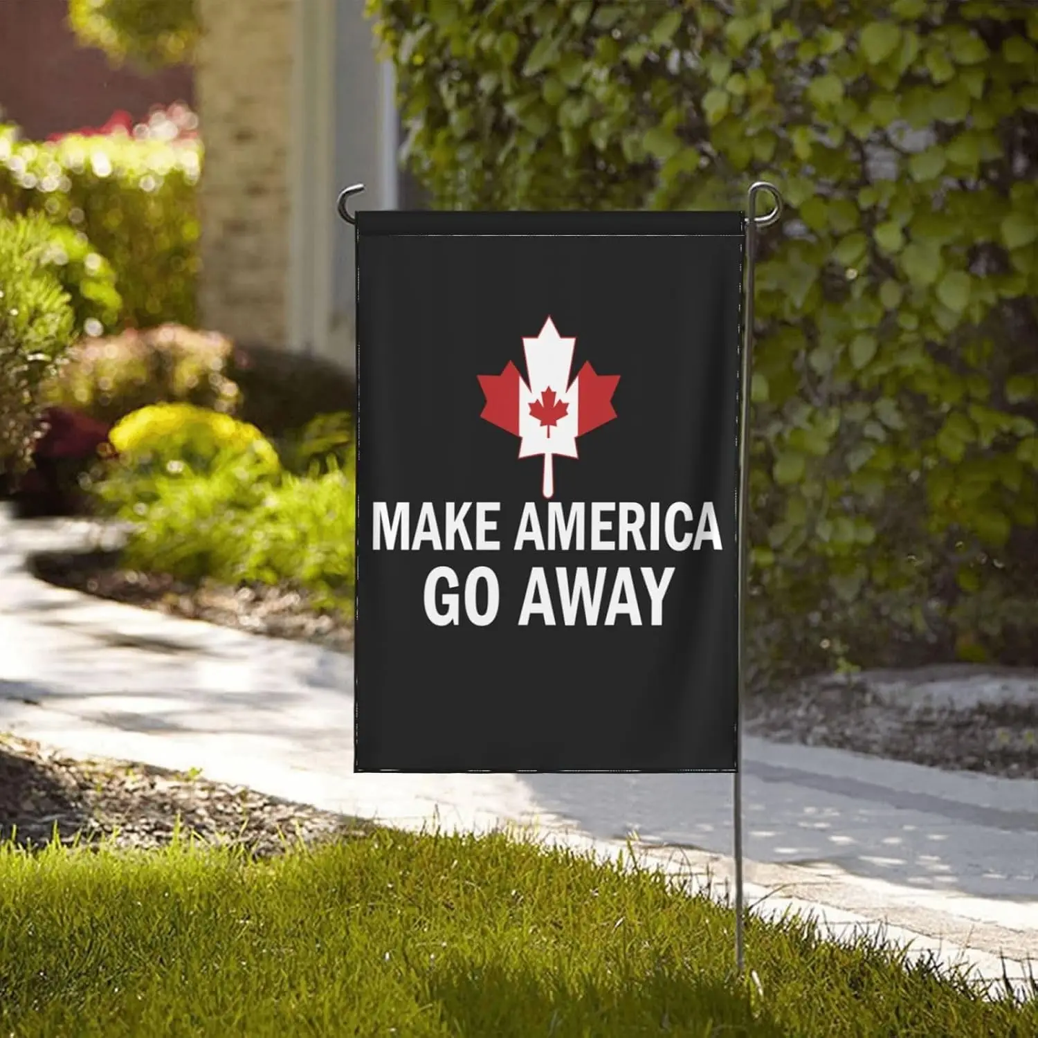 Make America Go Away flags Canada Not For Sale Flag 12x18 Garden Banner Double-Side No Flaglope LLO LLX uui