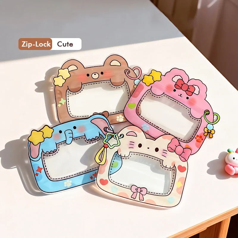 20/50 Stück Kunststoff-Druckverschlussbeutel mit großem Mund, Cartoon-Design für Snacks, Süßigkeiten, Kinder, Partygeschenke, kreatives Geschenk, Versiegelungsbeutel – Detail 7