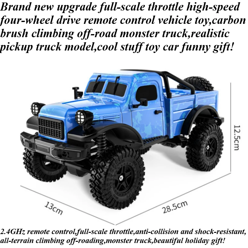 

Cool Stuff Toy Car Funny Gift-High-speed 4WD Rc Cars,Remote Control Car,Climbing Off-road Rc Truck,Monster Truck,Toys for Boys