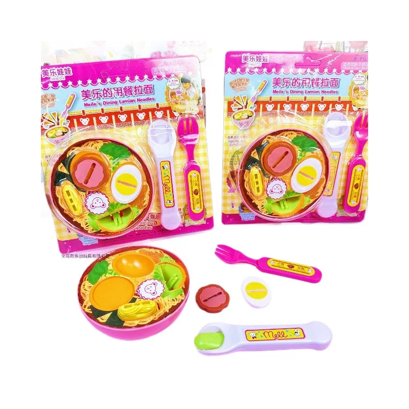 Simulação de comida estilo japonês ramen macarrão brinquedo de alimentação crianças educação precoce brinquedo engraçado jogar casa role play recurso crianças presente