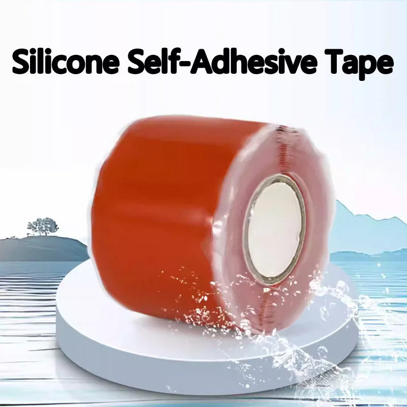 

Flame-Retardant Silicone Rubber Self-Adhesive Tape, 1-35kV High-Voltage Insulation Cold Shrink Self-Fusing Tape, 10kV Waterproof
