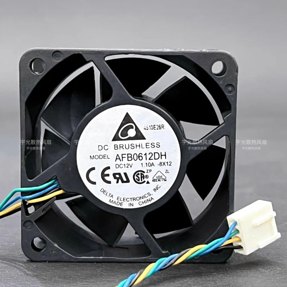 For Delta AFB0612DH 6025 60*60*25MM 6cm 60mm 12V 1.1A  cooling fan