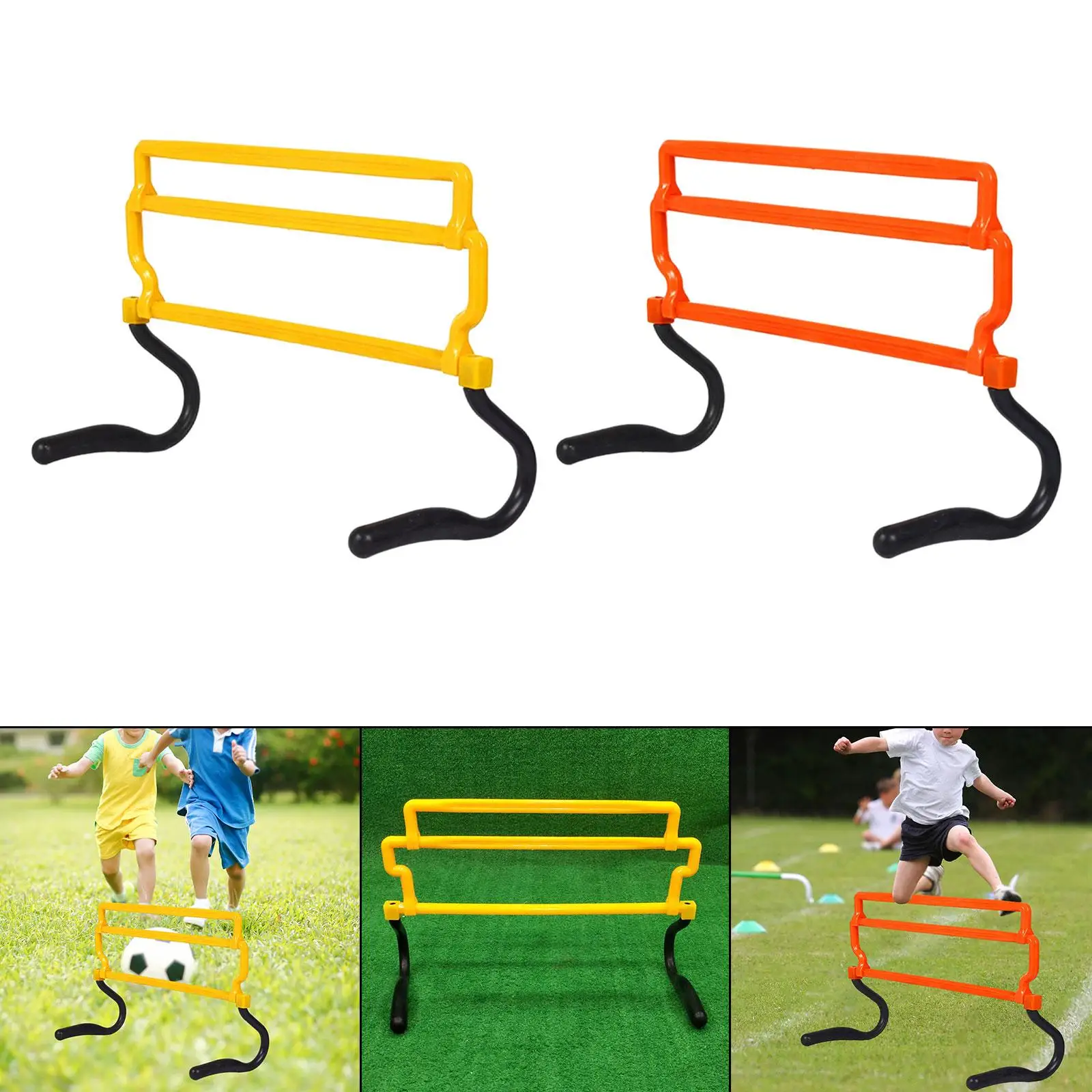 سرعة قابلة للطي وحواجز خفة الحركة، معدات تدريب كرة القدم، قابلة للتعديل #1