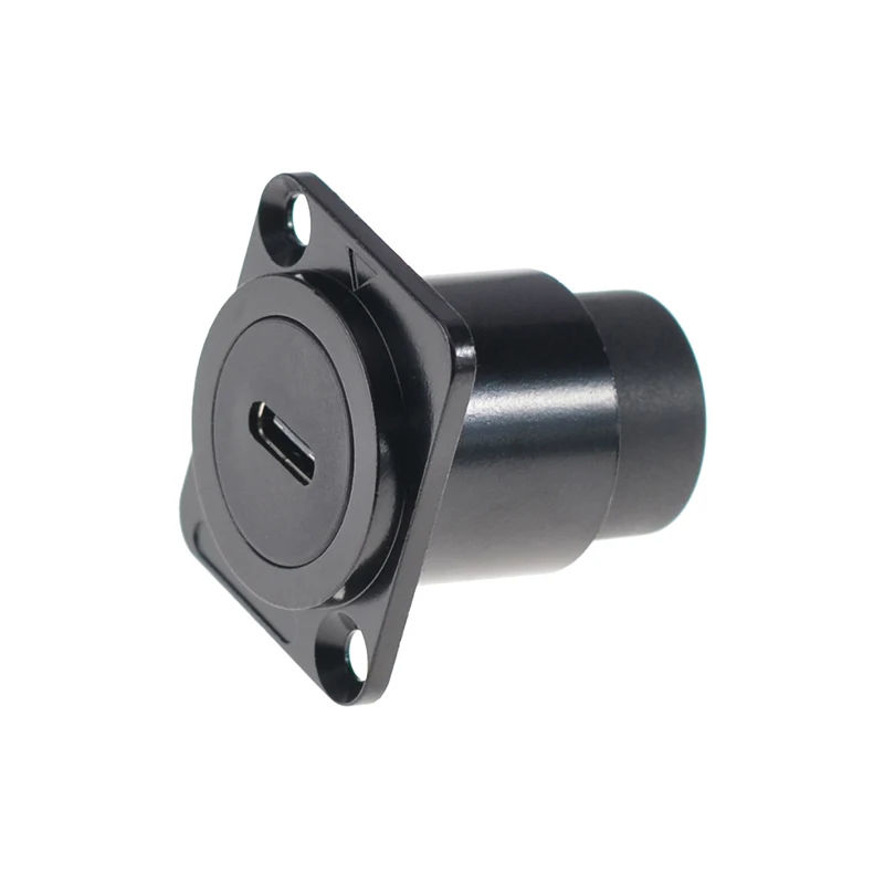 2/4pc Type C to USB 3.0 Connector D Type Chassis Connector Female Socket Panel Mounted Connector