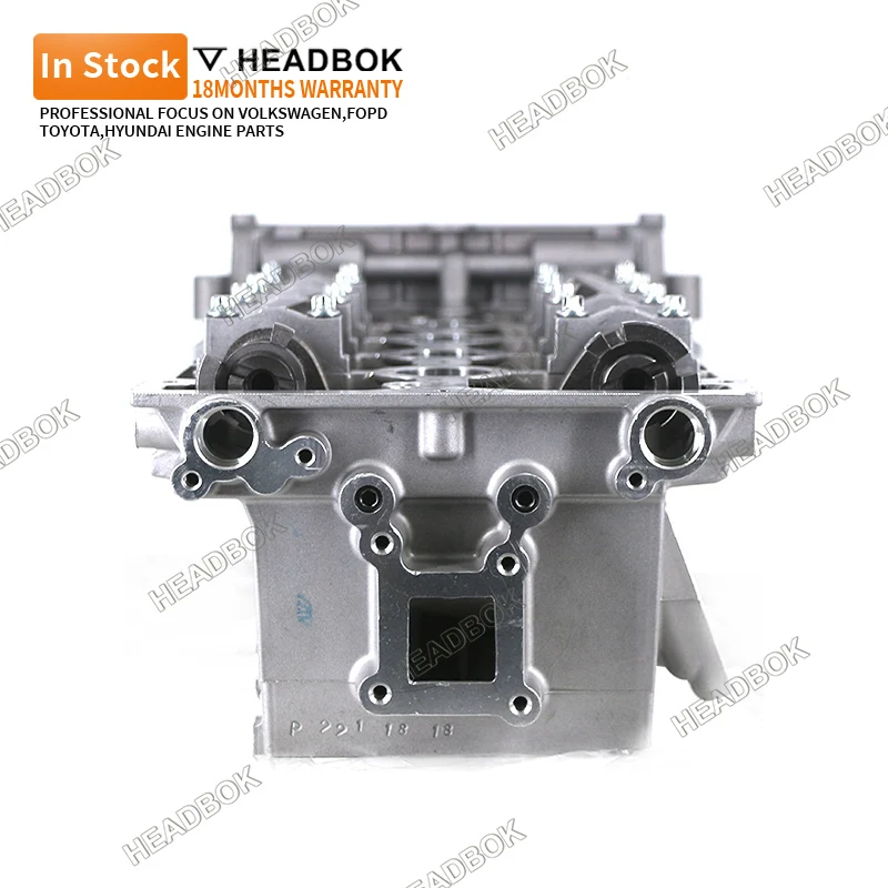 لمجموعة سيارة محرك البنزين بالبنزين رأس الأسطوانة الكاملة مع قطع غيار محرك عمود الحدبات الصمام لـ CRUZE 1.8 KLZ1.8 #3