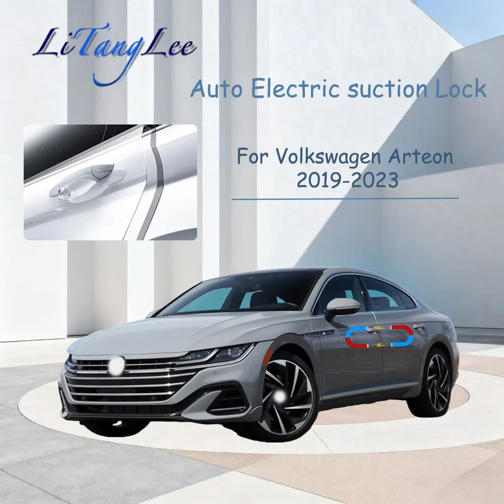 

For Volkswagen Arteon 2019-2023 ​​Car Soft-Close Door Latch (with Pass Lock Actuator) - Electric Suction Silent Closer