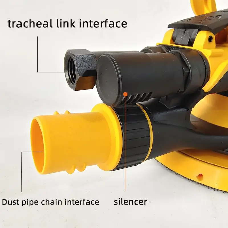 Non-self-priming pneumatic sander Air 6 inch 150mm grinder