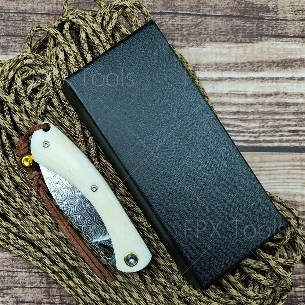 Faca Dobrável de Aço com Padrã - Vintage Collectible Pocket Knives avaliação e preço