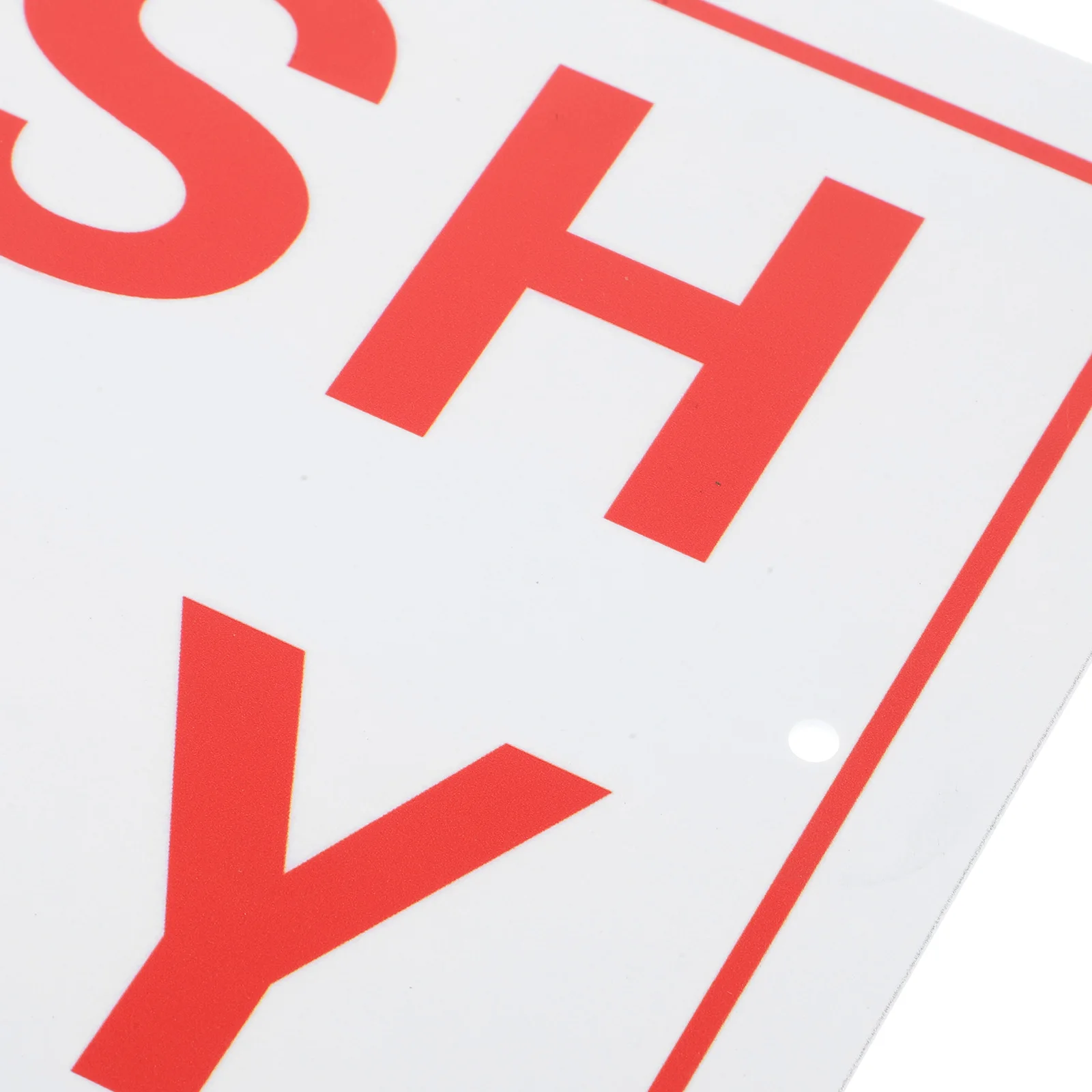 

Sign for Business Lightweight High Visibility Pre Drilled Holes Easy Mounting Retail Store Office Use No