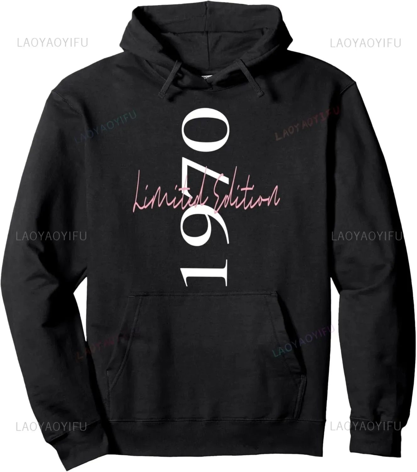 Awesome October 1970 Since  Vintage Retro 1970 Pullover Hoodie Customizable Sweatshirt