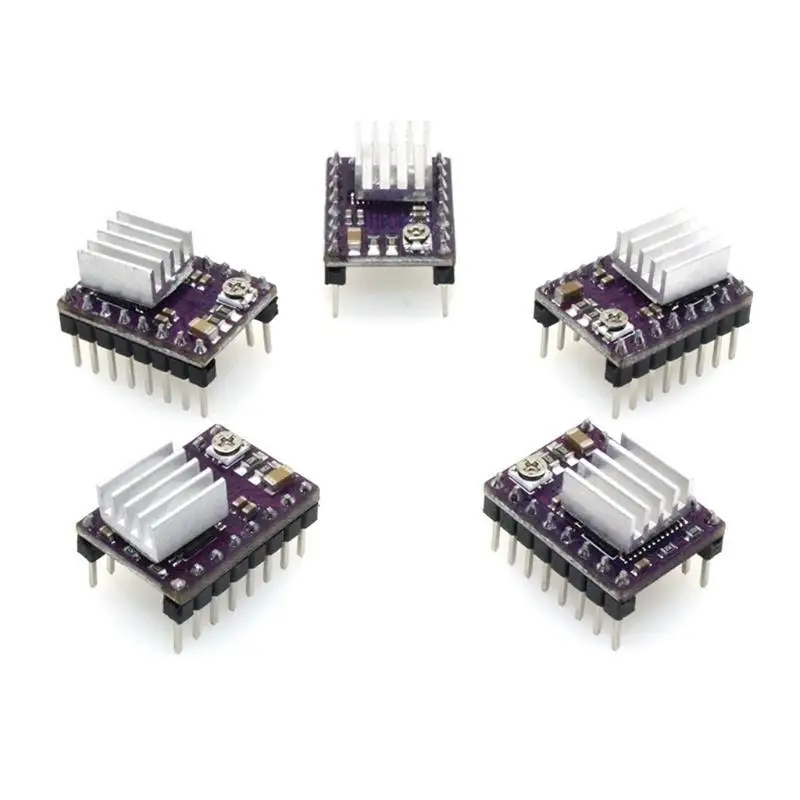 31BA New for PoP Print DRV8825 Stepper Motor Driver Module 4 Layer with Mini Heatsink