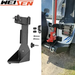 Per Jeep Wrangler JK 2007-2017 Car Off-road posteriore Hi-Lift Jack Mount Kit staffa portellone montaggio Jack di sollevamento accessori Auto