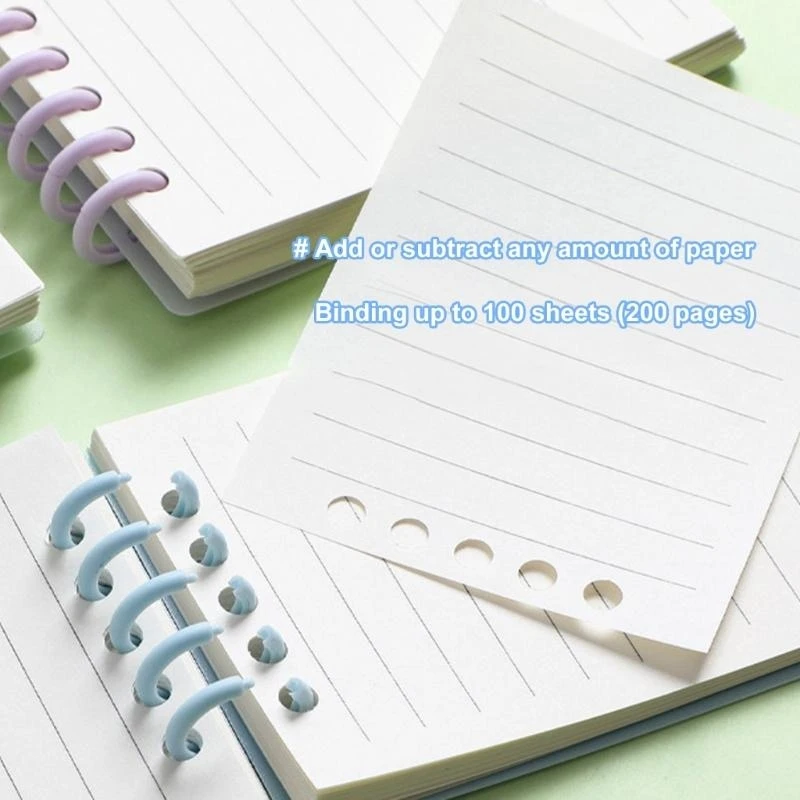 4pcs notepad liên kết dây đôi