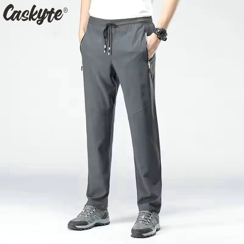 

2026 New CASKYTE Men‘s Camping Hiking Pants Summer Quick Dry Trekking Climbing Fishing Sport Outdoor Trousers Women Large Size