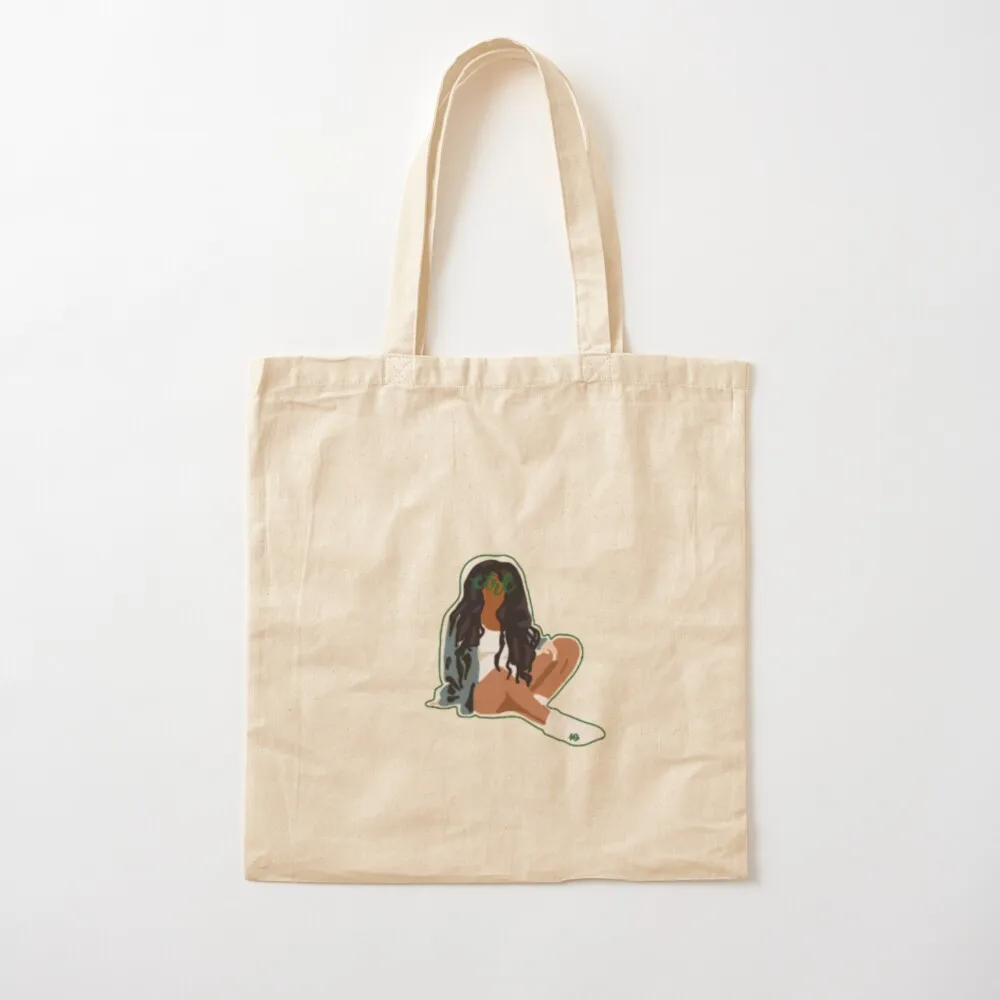 

sza ctrl album cover Tote Bag canvas tote bag Fabric bag women university shopper Canvas Tote