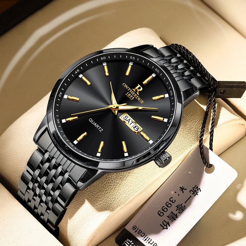Luxury Quartz Watch For Man Waterproof Luminous Date Men Wrist Watch Stainless Steel Sport Men's Watches Male Relogio Masculino