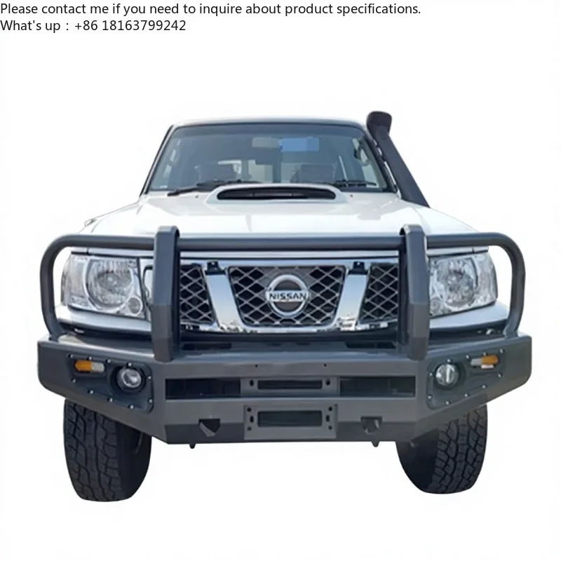 

Winch Bumper Steel Front Bumper Bull Bar for Patrol Y61