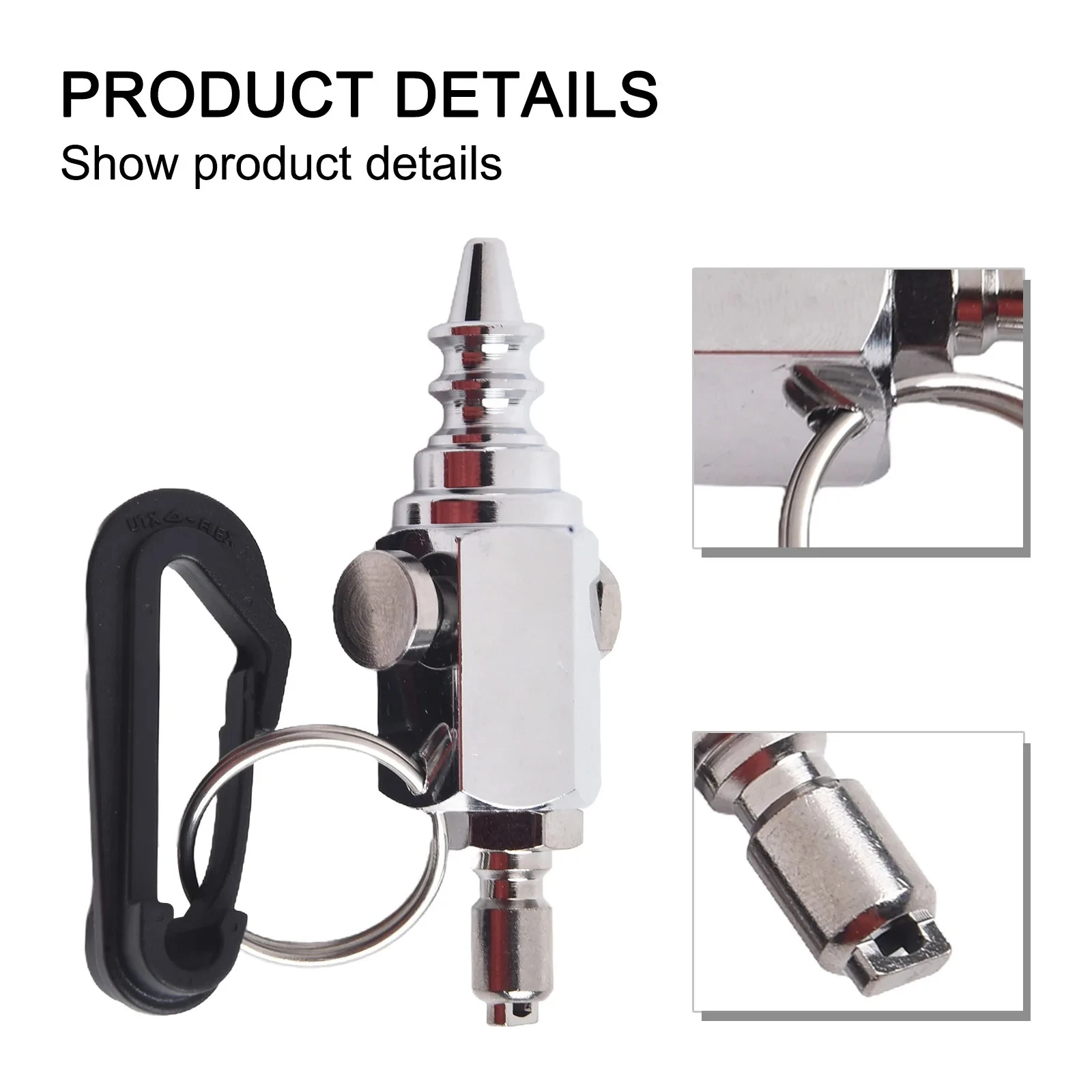 Stainless Steel Scuba Diving BCD Inflator Hose Tool Diving Air Nozzle