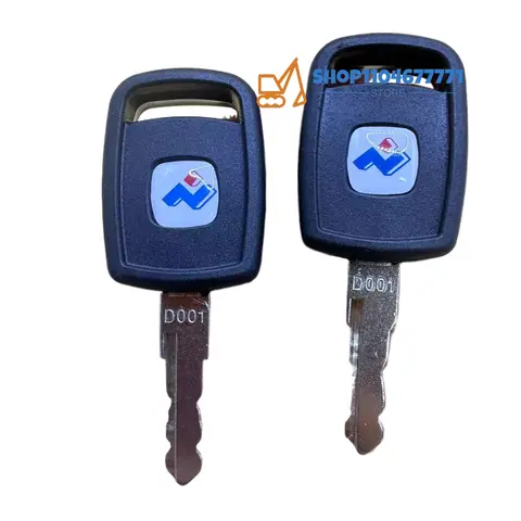 1PC/5PCS/10PCS Lgnition D001 Key Excavator Accessories For SUNWARD SWE50/60/70/80/90/150/230 New Starting Ignition