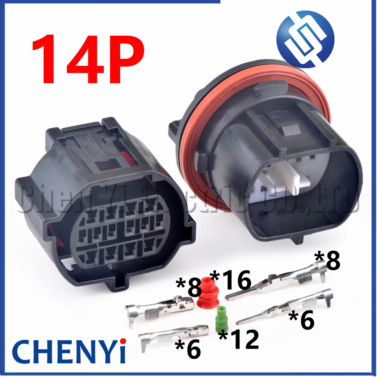 14 Pin Automobile waterproof connector car headlights Headlamp Wire harness plug MG656862 MG656862-5 For Hyundai Kia