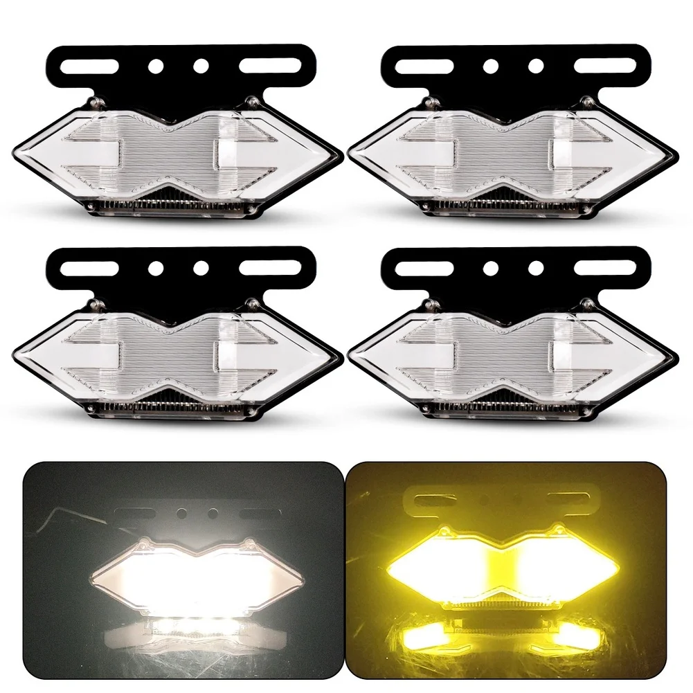 

Светодиодный габаритный фонарь 12В для безопасности дорожного движения, водонепроницаемый, компактный дизайн для легкой установки, энергоэффективные светодиоды