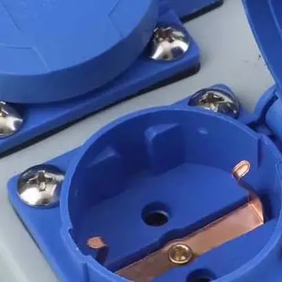 for Outdoor Power Supply Wall Distributor Easy To Install Lightweight Design Long-lasting Protection IP44 Rated Power