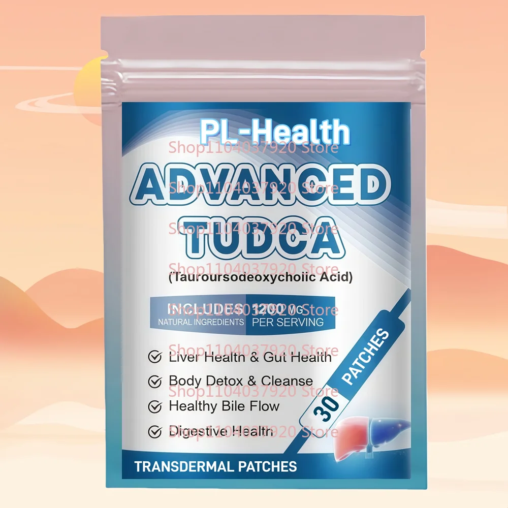 

30 пластырей Advanced Transdermal Patches TUDCA — формула для очищения и восстановления детоксикации печени, повышение иммунитета