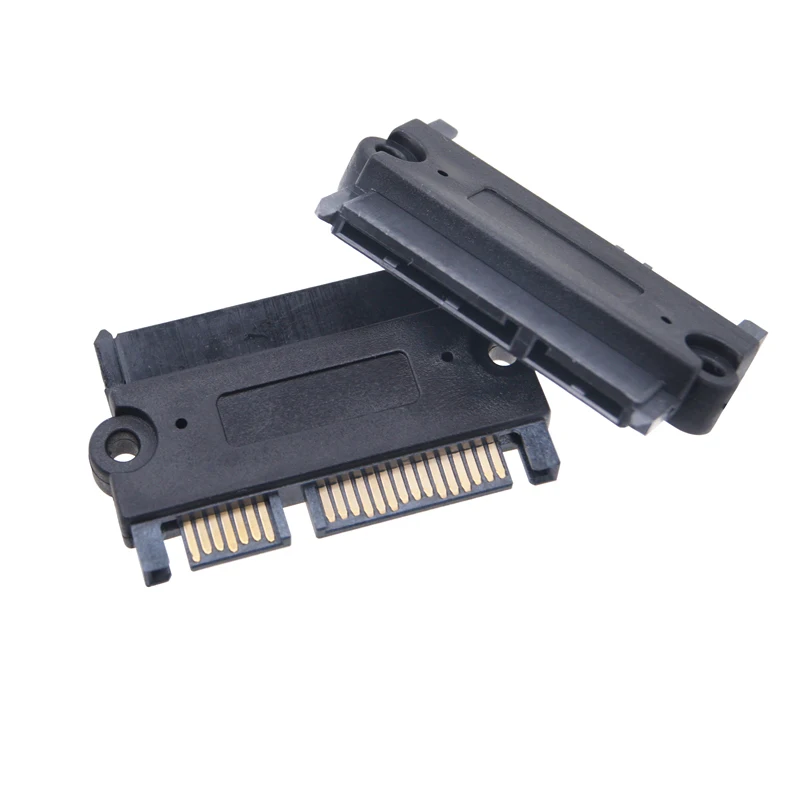 SFF-8482 SAS para SATA 3.0 Adaptador 22Pin SATA para SATA Conector Conversor Reto 180 Graus Vertical 90 Graus Riser para HDD SSD